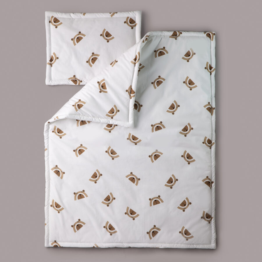 BABY ПОСТЕЛНИНА RAINBOW BEAR